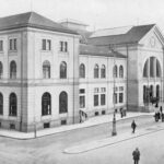 Cheb nádraží Eger Bahnhof 1925