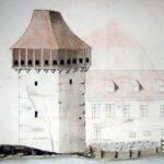 Walkerturm am Egerfluss Valchařská věž na Ohři